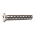 Midwest Fastener #8-32 x 1-1/4 in Phillips Flat Machine Screw, Plain Stainless Steel, 100 PK 07175